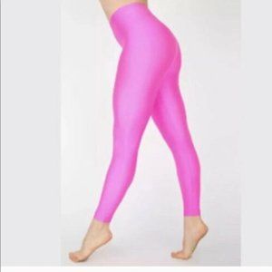 Vintage American Apparel Pink high rise leggings L